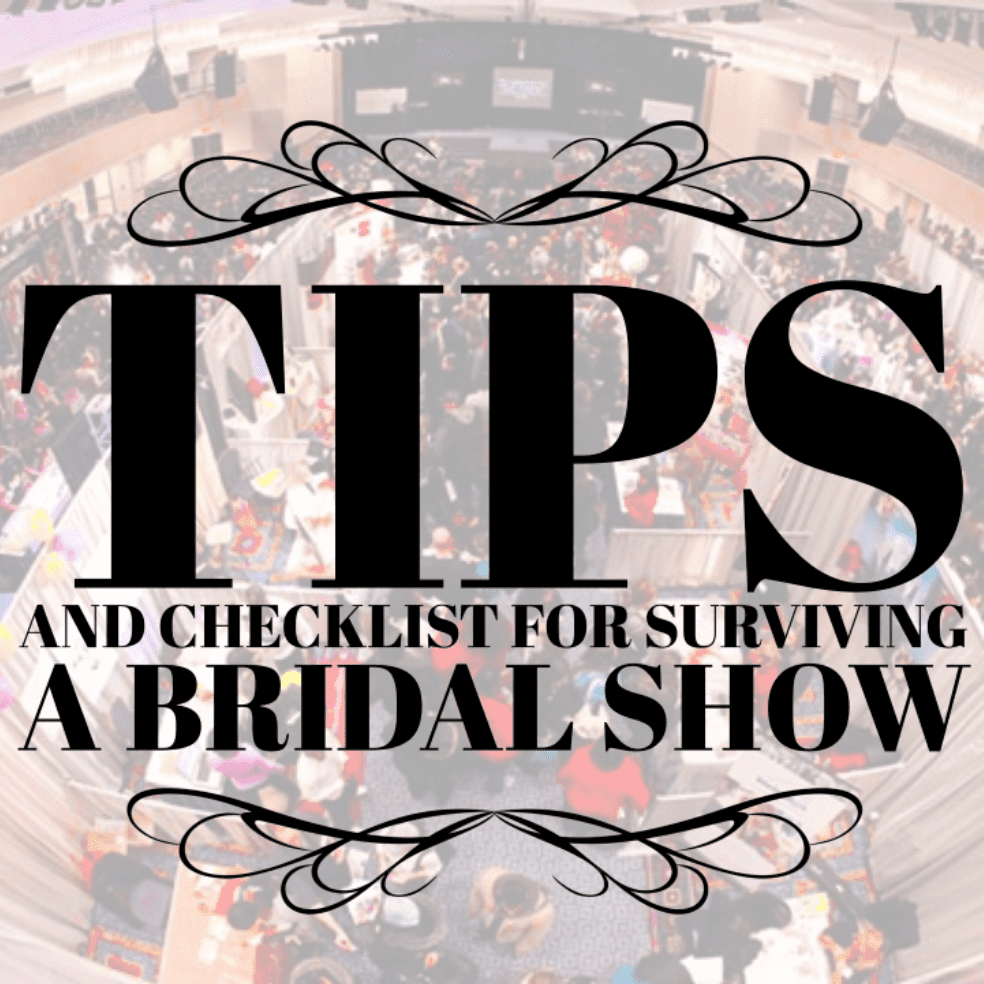 bridal show tips